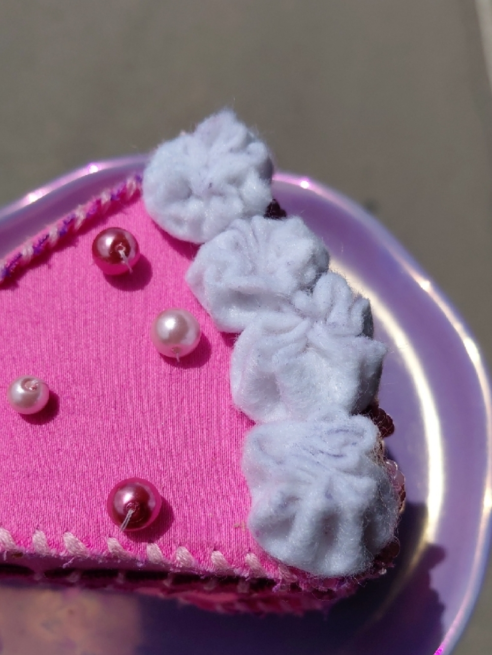 Handcrafted Strawberry Cake Slice - Picture 5 of 5
